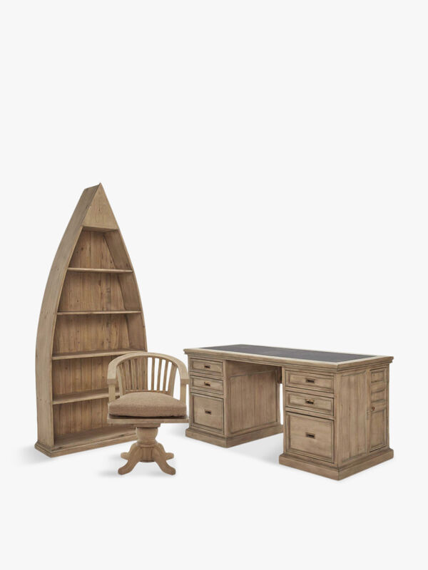 Verberie Reclaimed Wood Office Set
