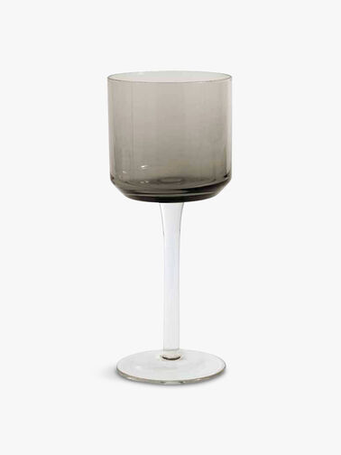 Retro White Wine Glass