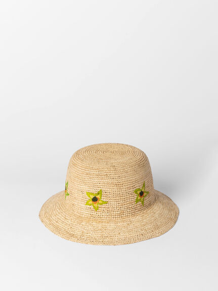 Ibiza Straw Bucket Hat