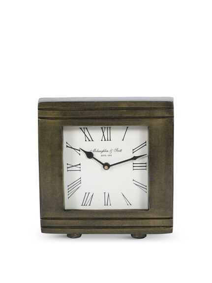 Hornchurch Antique Finish Mantel Clock