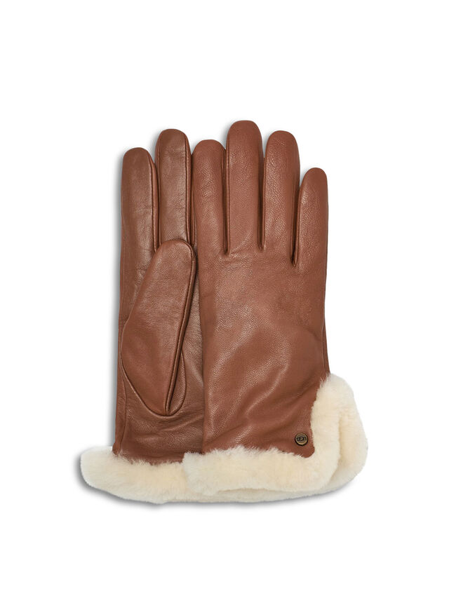 Leather Sheepskin Vent Gloves