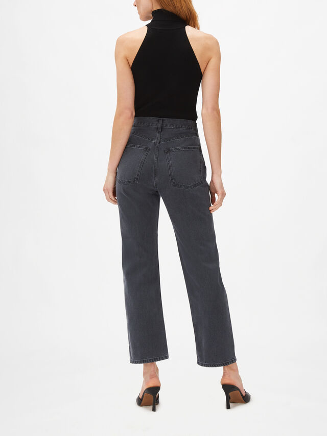 Fenwick Exclusive Relaxed Straight Leg Crop Jean
