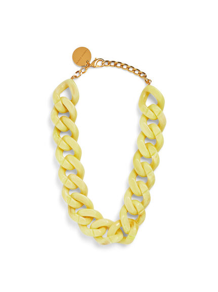 Big Flat Chain Necklace