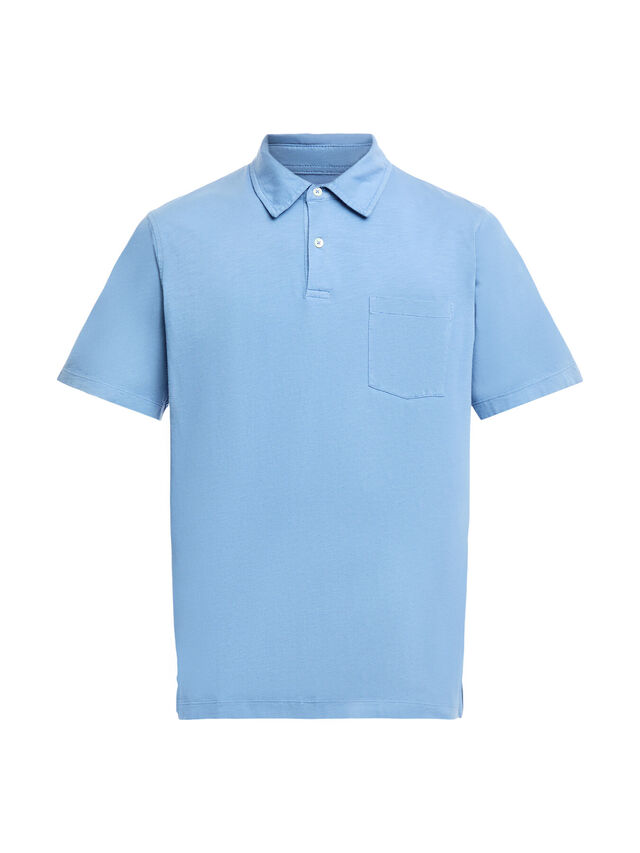 Slub Jersey Polo T-Shirt