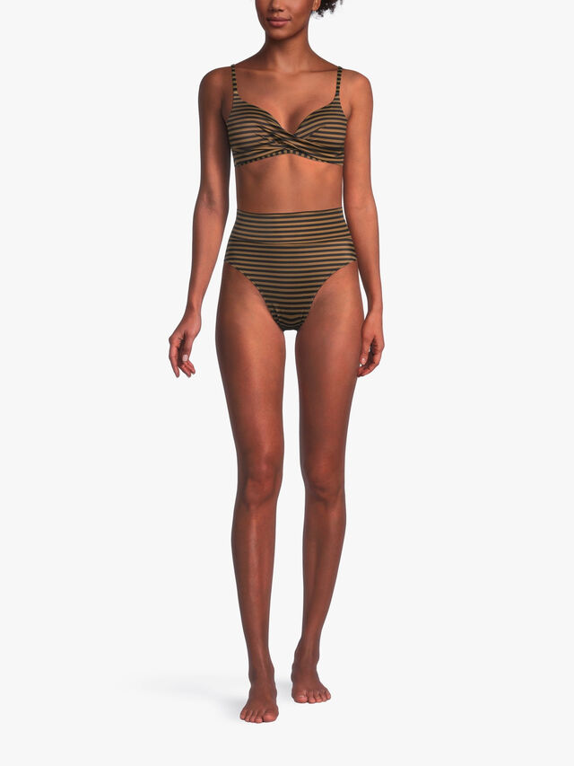 Sara High Waist Bikini Bottom