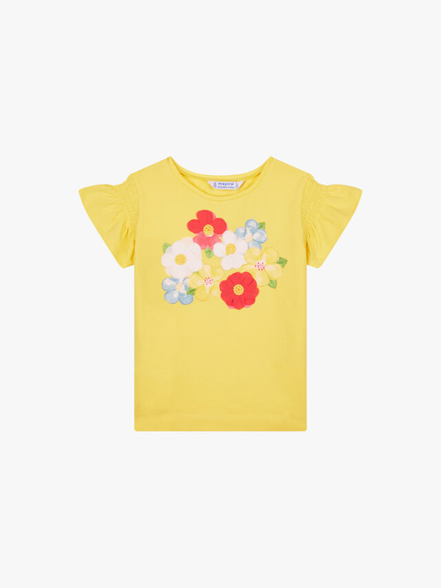 Applique Flower T-Shirt