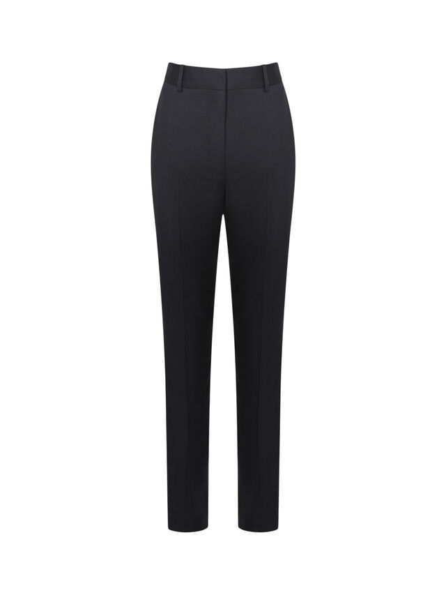 Haisley Wool Blend Tapered Suit Trousers