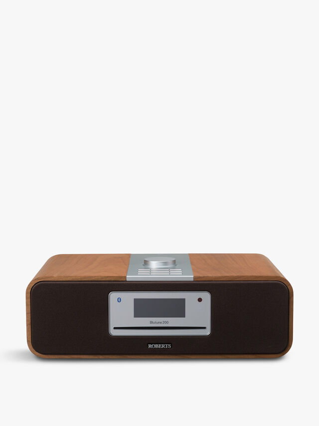 Bluetune 200 Bluetooth CD Sound System Cherry Wood