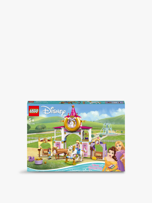 Disney Belle & Rapunzel Royal Stables Set 43195