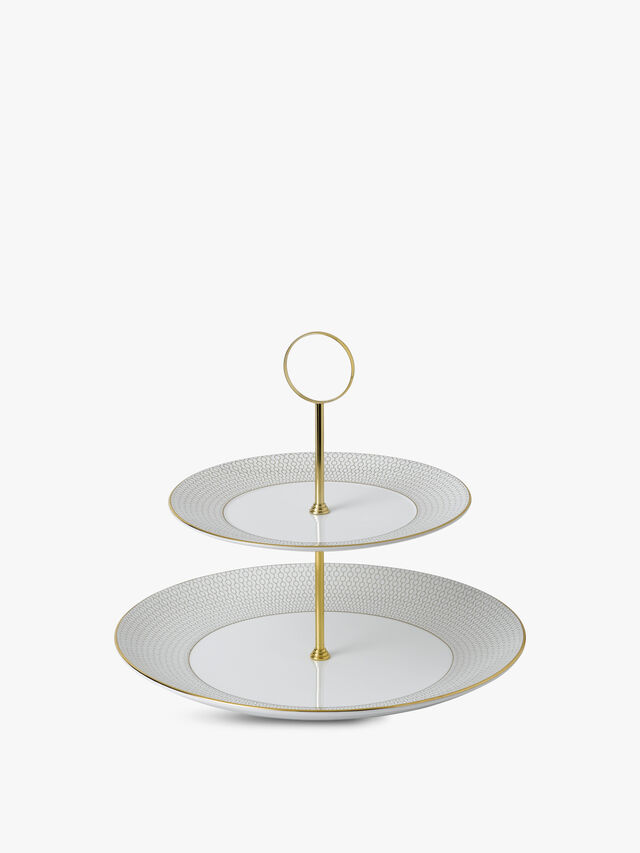 Arris 2 Tier Cake Stand
