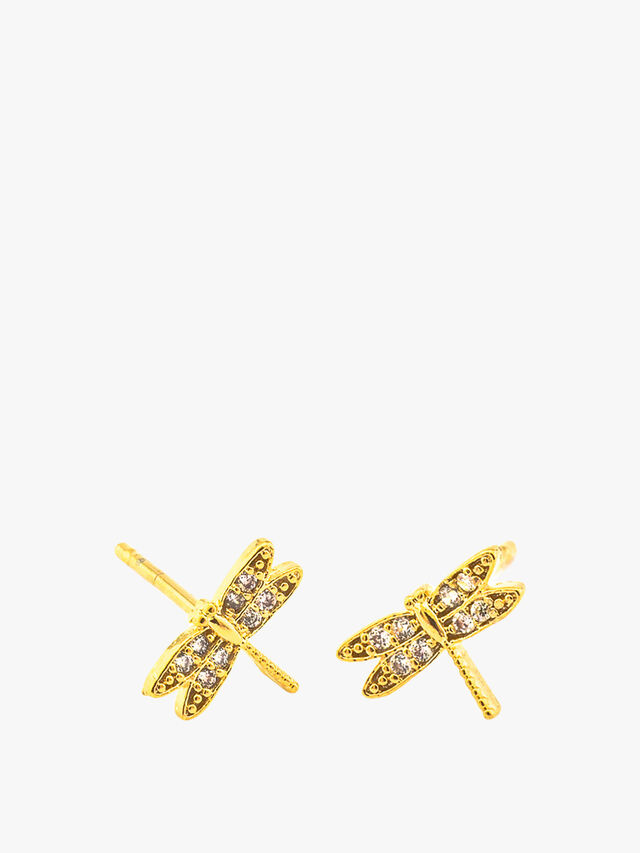 Dragonfly Post Earring