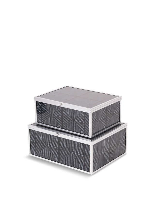 Squares Pattern Set Of 2 Boxes