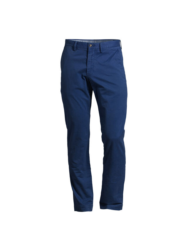 Washed Stretch Slim Fit Chino Pant