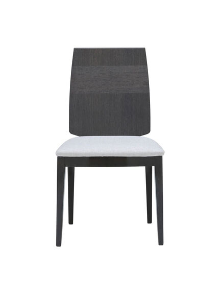 Borgia Mondiana Fabric Seat Dining Chair, Grey