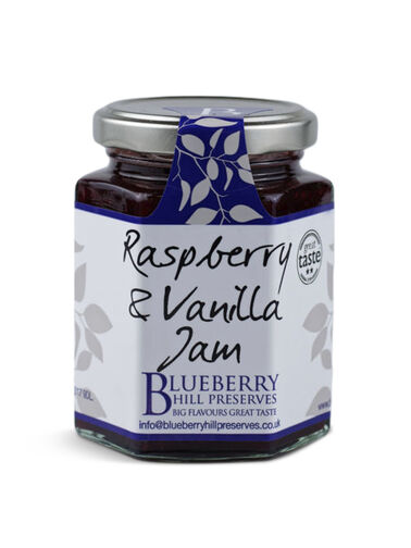 Raspberry & Vanilla Jam 225g