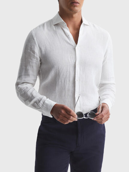 Ruban Linen Long Sleeve Shirt