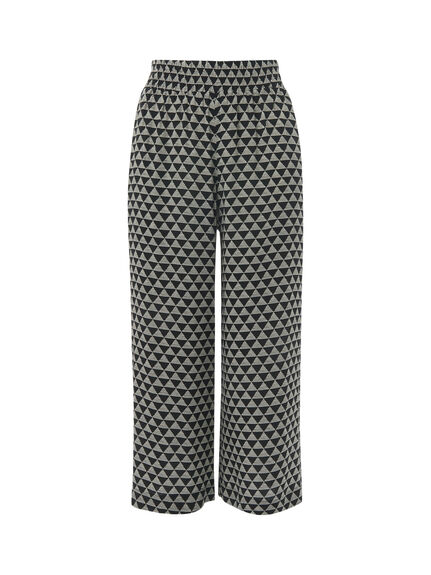 Triangle Checkerboard Trouser