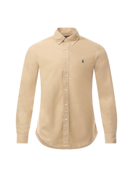 Custom Fit Garment Dyed Oxford Shirt