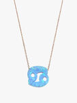 Cancer Opal Zodiac Necklace