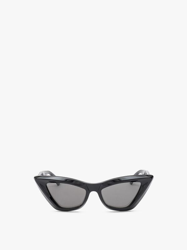 Geometric Cat-Eye Acetate Sunglasses