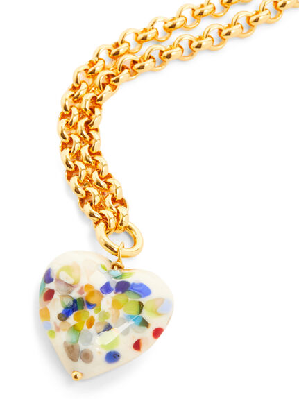 XL Heart Belcher Chain Necklace