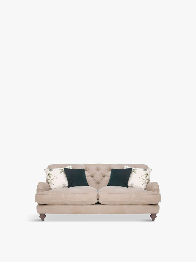 Windermere Leather Medium Sofa