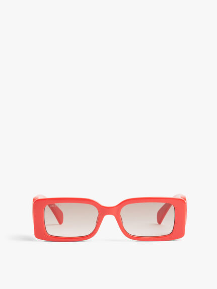 GG1325S Slim Frame Open Logo Sunglasses