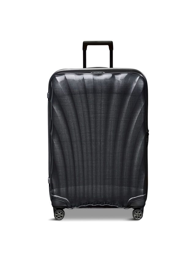 Samsonite C Lite Spinner 4 Wheel 75cm Suitcase, Black