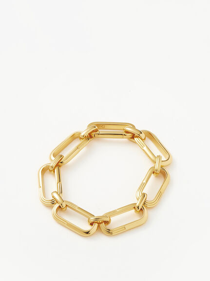 Zenyu Link Chunky Chain Bracelet
