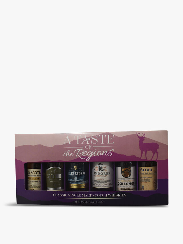 A Taste of the Regions Gift Pack 6 x 5cl
