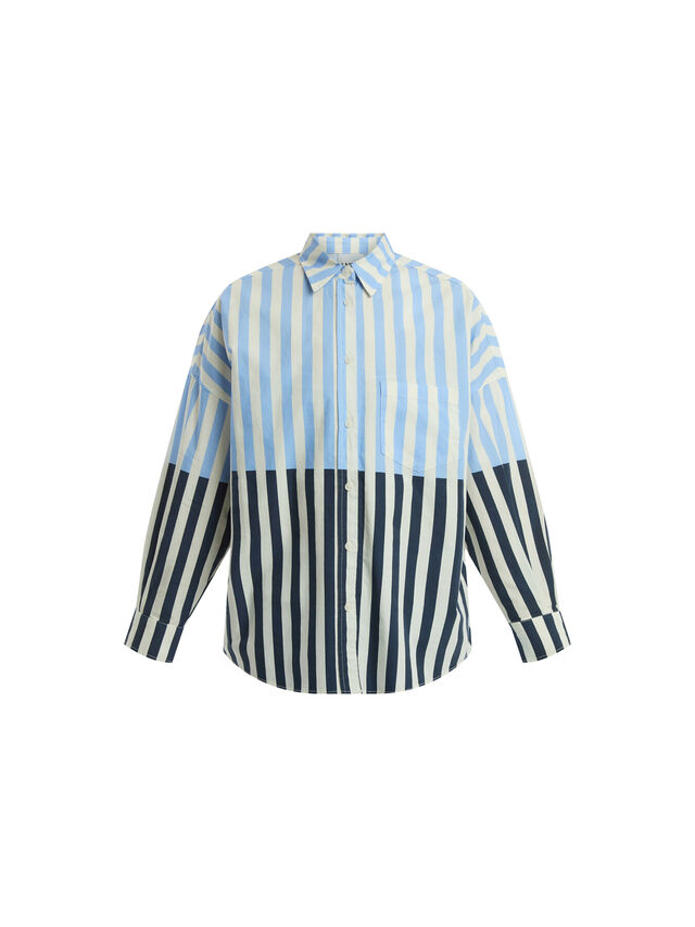Chiara Combination Stripe Shirt