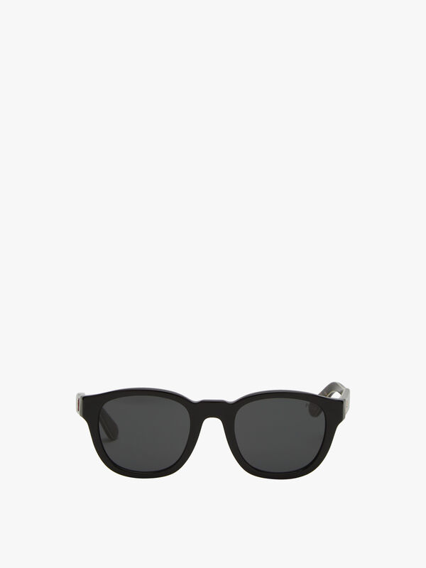 Printed Inner Arm Sunglasses Black