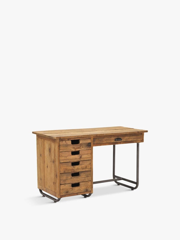 Keeler Office Desk with 5+1 drawers