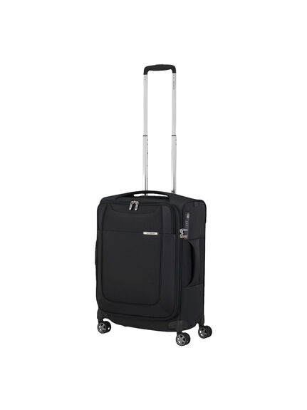 Samsonite D Lite Spinner 4 Wheel 55cm Expandable Suitcase, Black