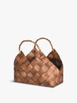 Large Woven Effect Bag