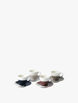 Coffee Studio Espresso Cup & Saucer Set of 4