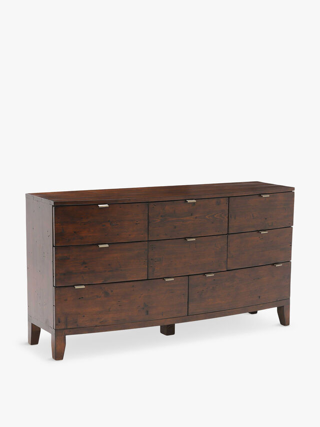 Navajos Reclaimed Wood 8 Drawer Dresser