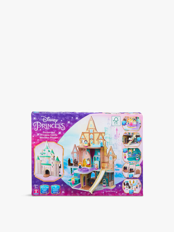 Disney Princess Enchanted Princess Castle Wooden Playset