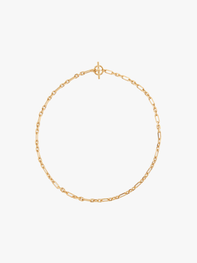 Tiny Gold Watch Chain Necklace