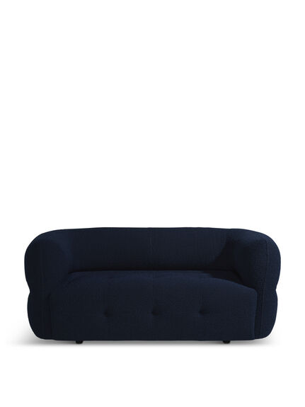 Enid Blue Boucle 2 Seater Sofa