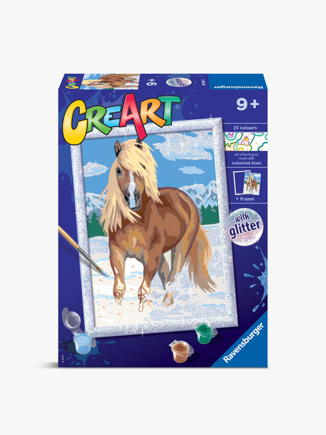 CreArt Paint by Numbers - The Royal Horse