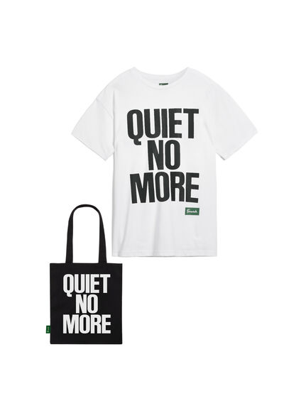 Quiet No More Unisex T-Shirt & Tote