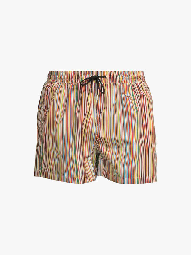 Signature Stripe' Swim Shorts