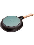 26cm Round Frying Pan & Wooden Handle