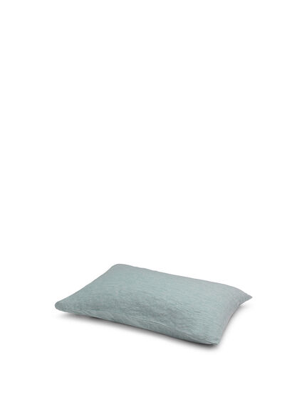Mist Chambray Linen Pillowcases