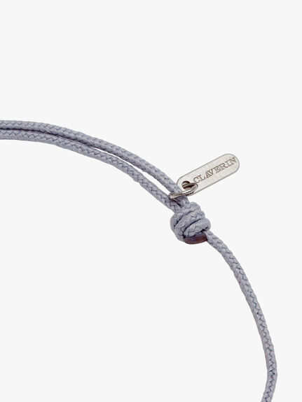 Single Pearl Cord Bracelet