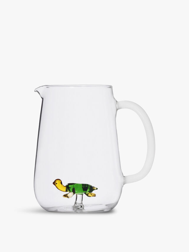 Green Turtle Pitcher