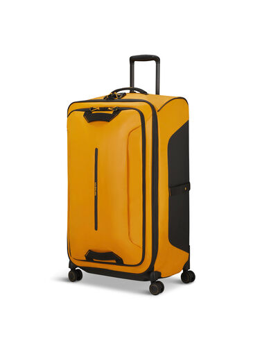 SPINNER DUFFLE 4 wheel 79cm yellow suitcase