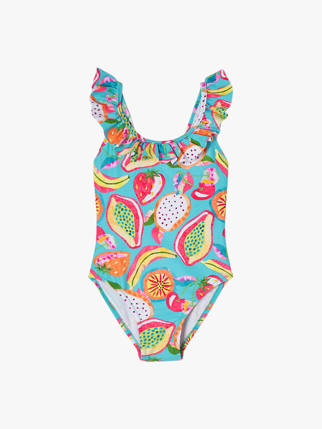 Fruit Print Swimsuit