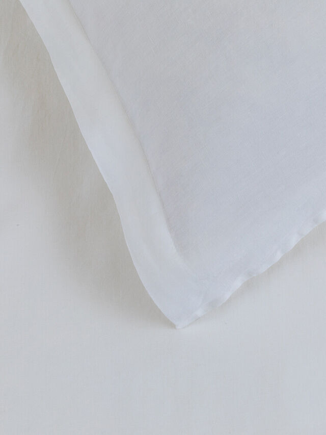 Washed Linen Oxford Pillowcase